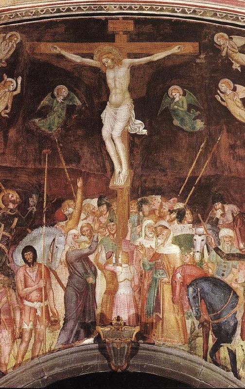 ANDREA DA FIRENZE Crucifixion (detail) jj oil painting picture